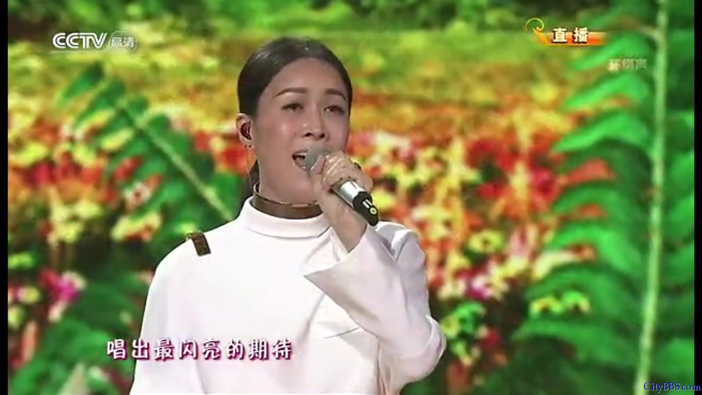 2013年蛇年春节联欢晚会那英演唱《春暖花开》
